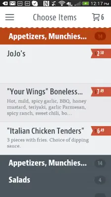 Your Pizza Shop - Minerva android App screenshot 1